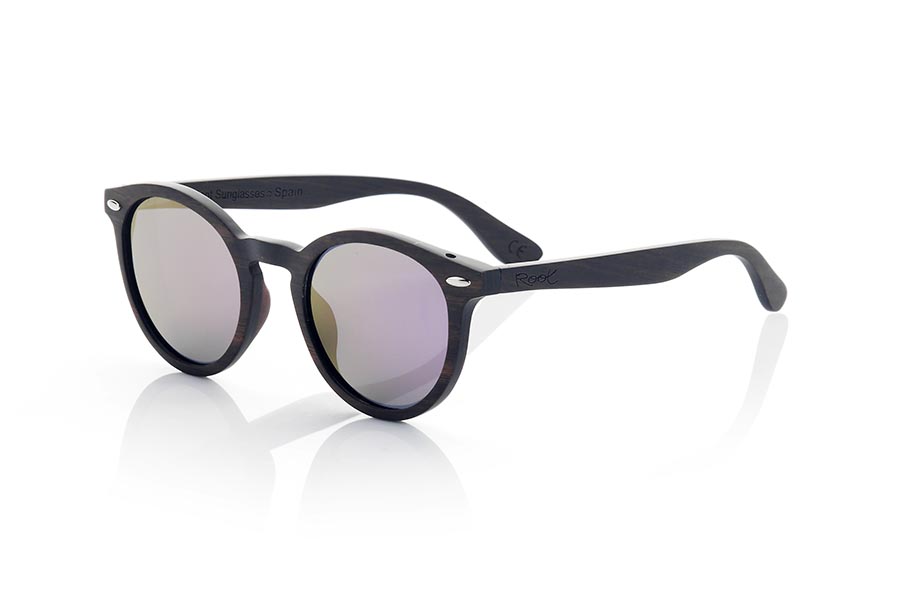 Wood eyewear of Ebony SOMAD.  for Wholesale & Retail | Root Sunglasses® 